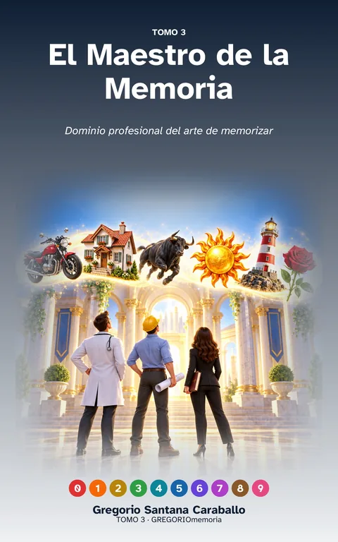 Portada de El Maestro de la Memoria, tomo 3